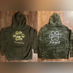 Pawz hoodies bundle xl & xl